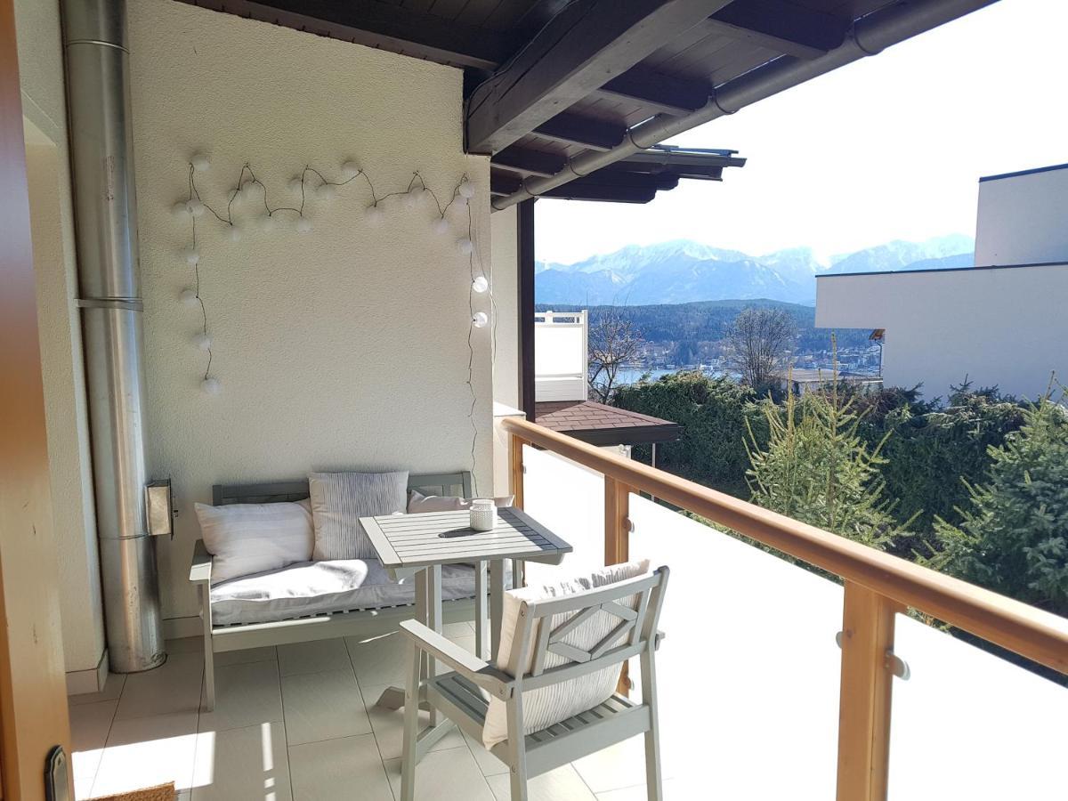 Wohnung Mit Balkon In Velden - Appartment Berge Bytilly 沃尔特湖畔韦尔登 外观 照片