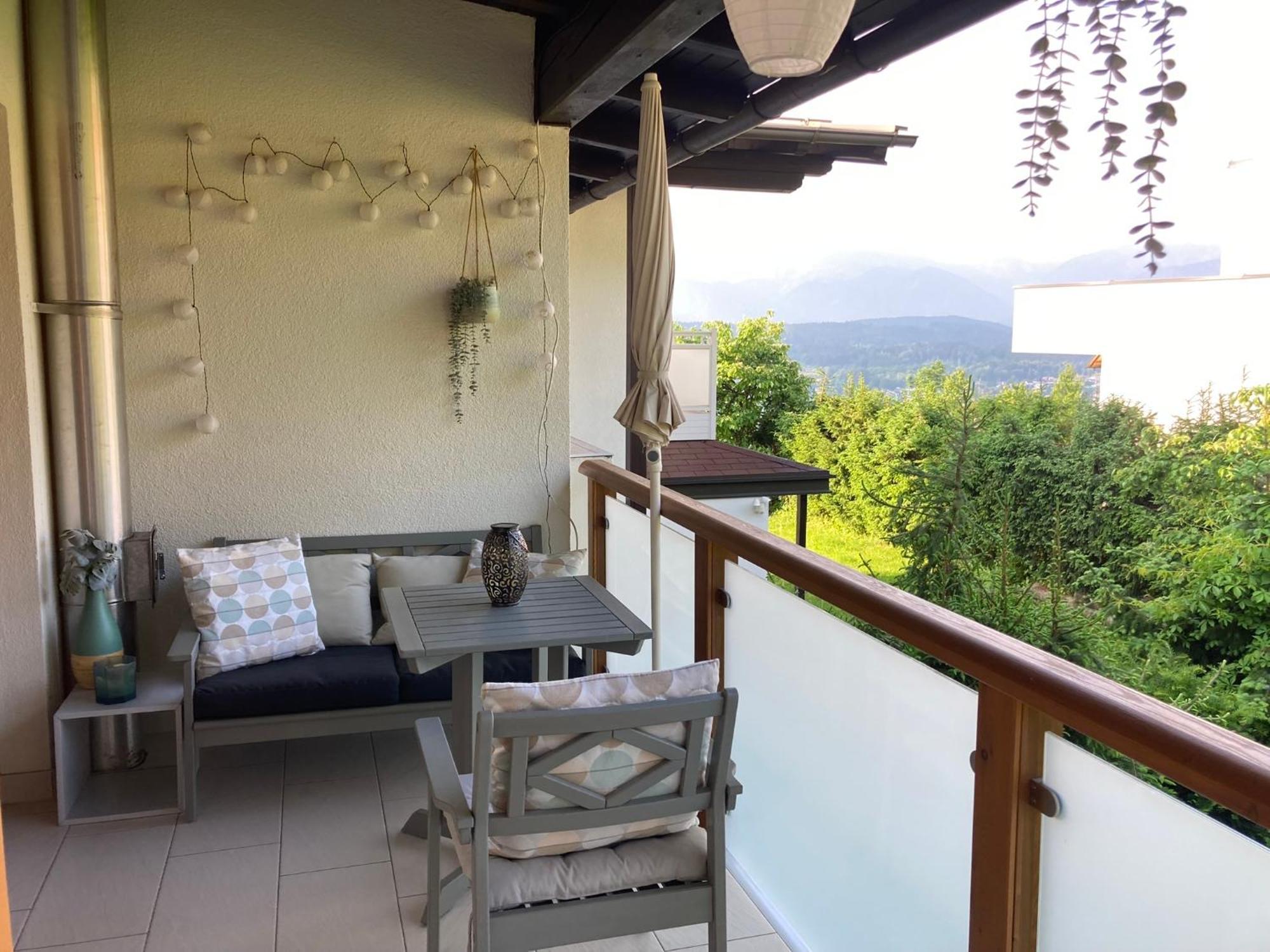 Wohnung Mit Balkon In Velden - Appartment Berge Bytilly 沃尔特湖畔韦尔登 外观 照片